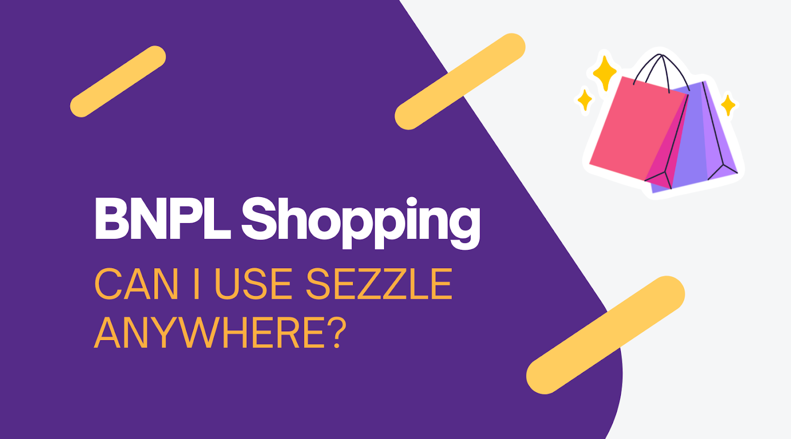 Can I use Sezzle anywhere