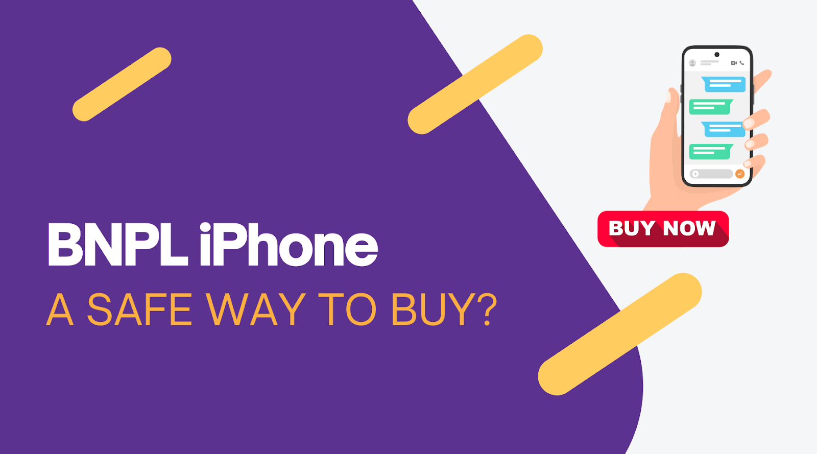 Buy Now, Pay Later iPhone