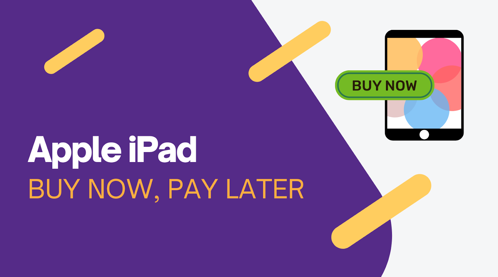 iPad Buy Now, Pay Later