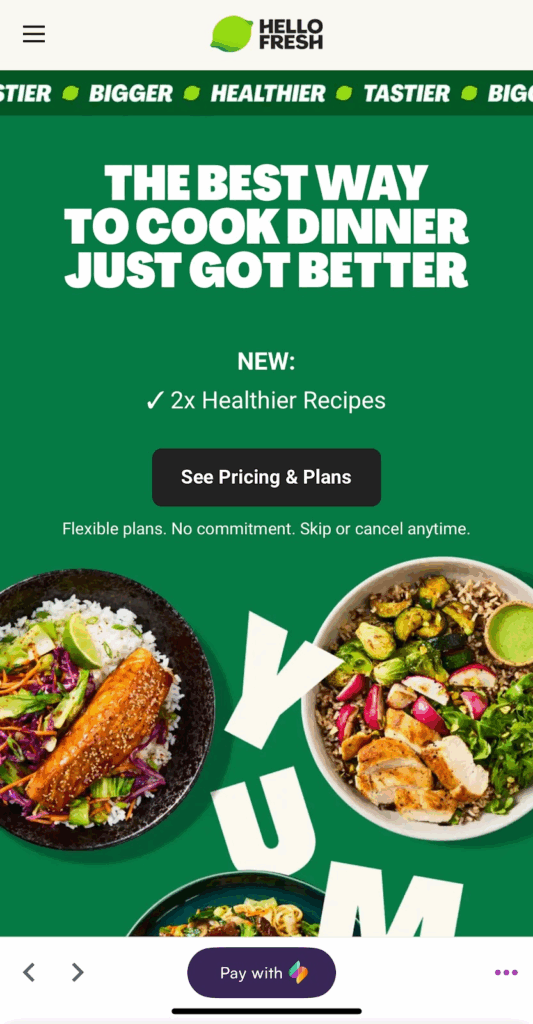 BNPL HelloFresh