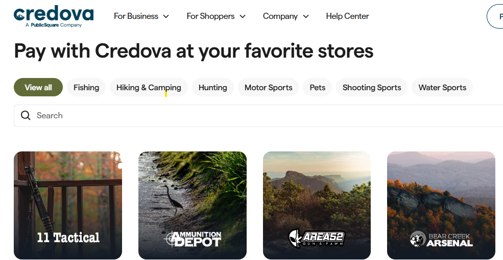 Credova stores