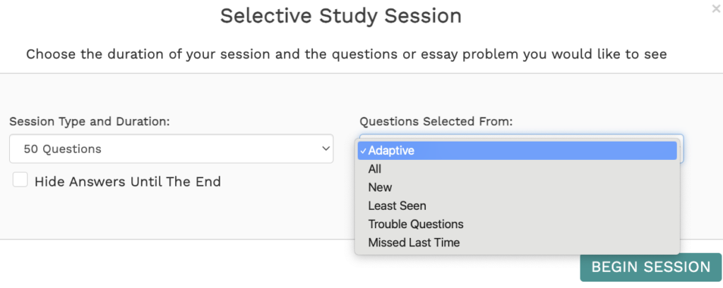 Surgent CPA study session