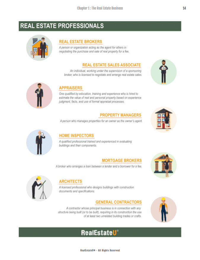 real estate professionals