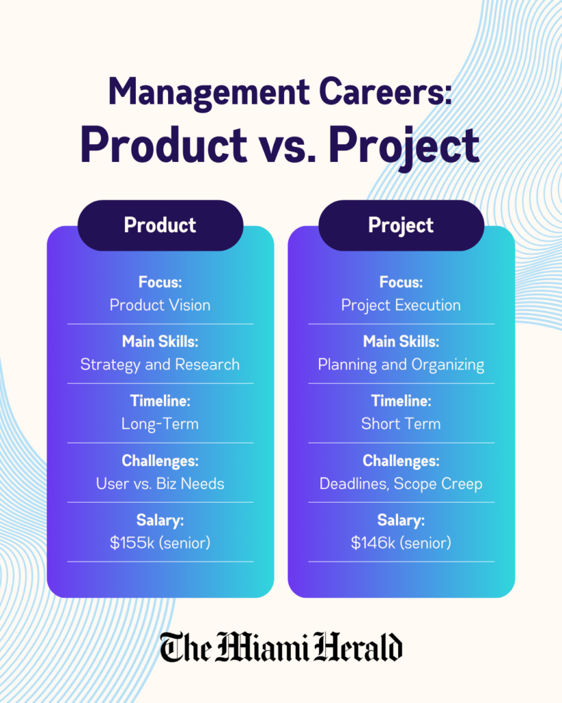 product vs project manager