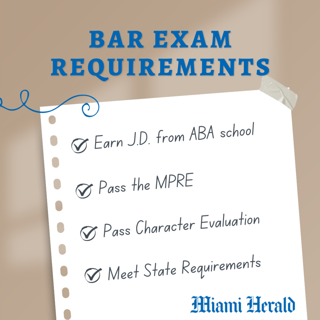 Bar Exam Requirements