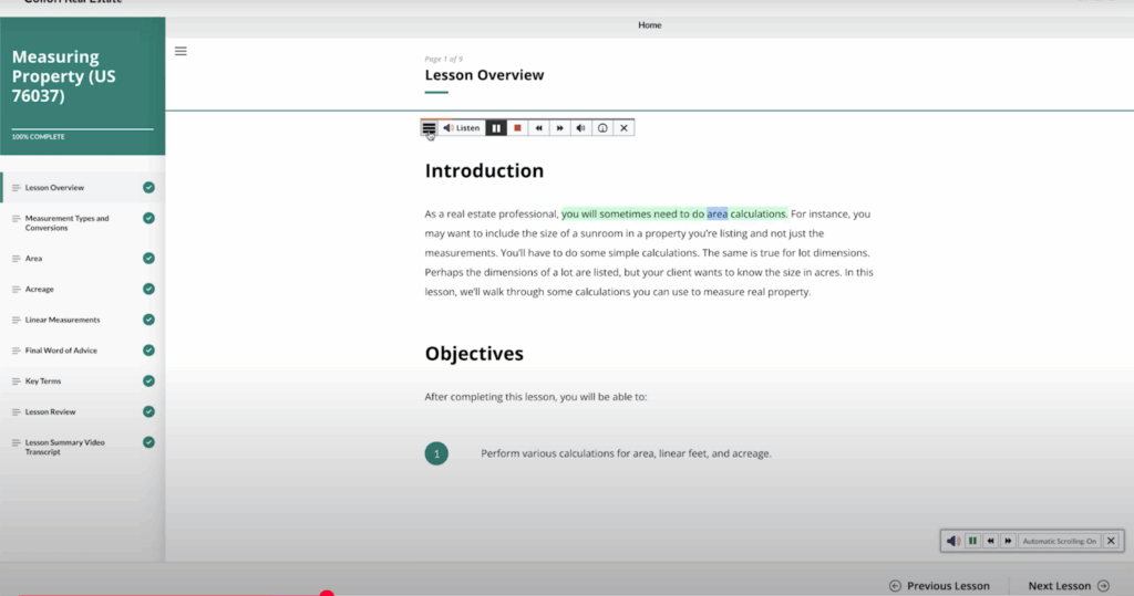 Colibri lesson overview
