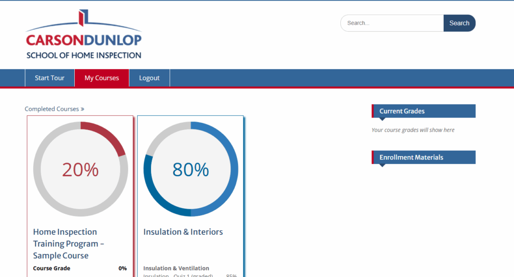 Carson Dunlap dashboard