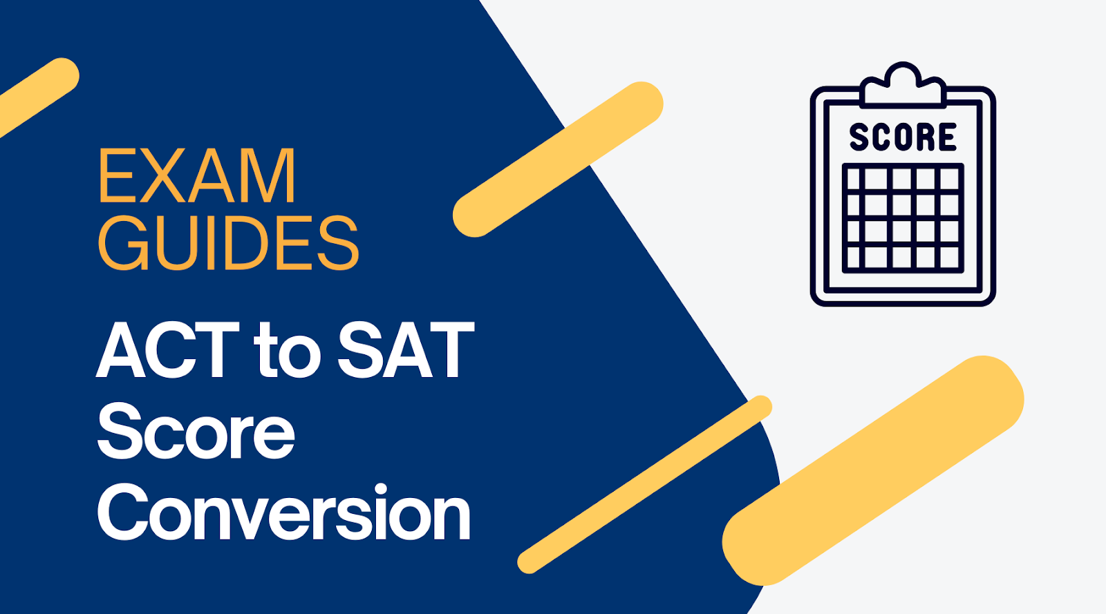 ACT to SAT Score Conversion