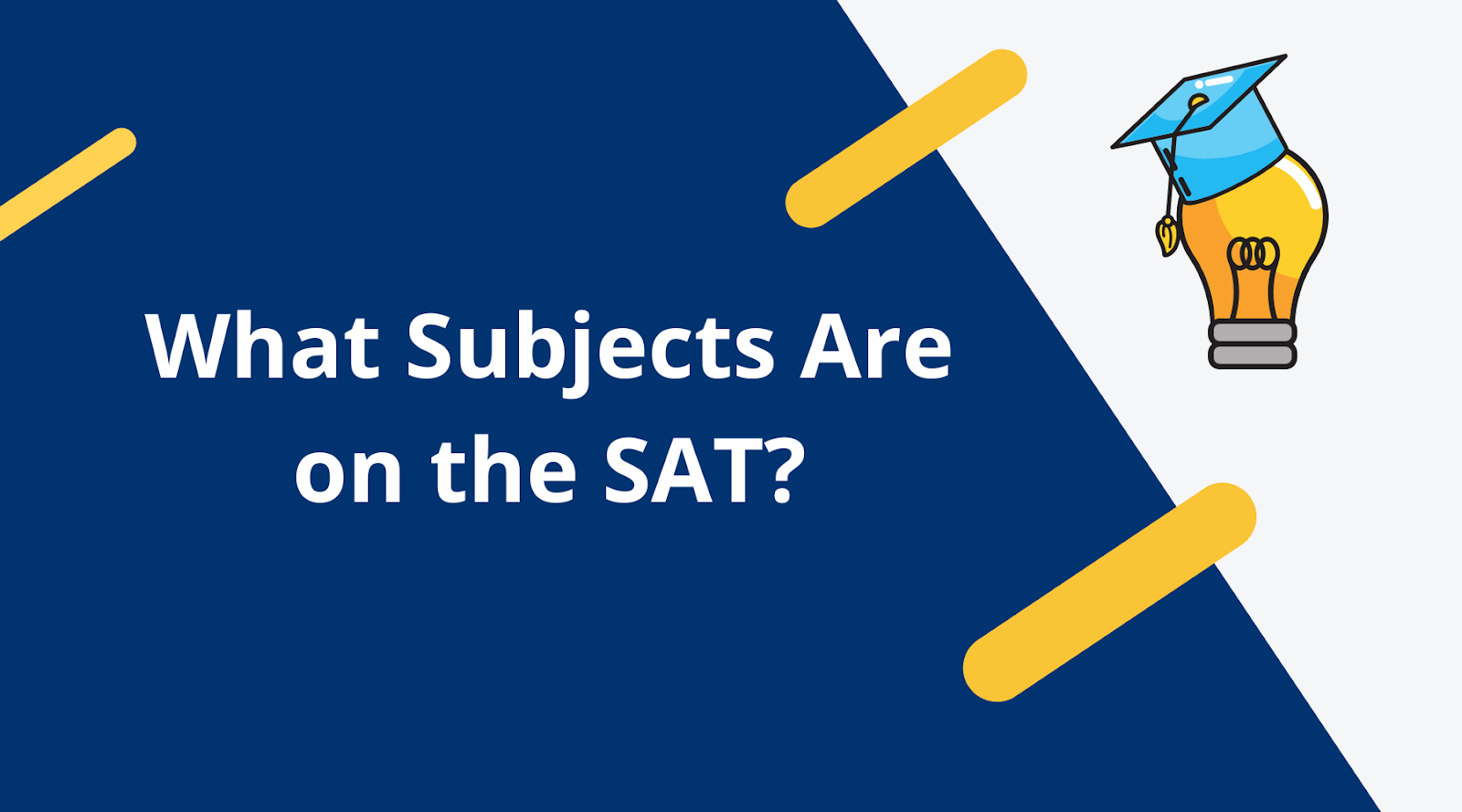 What Subjects Are On the SAT