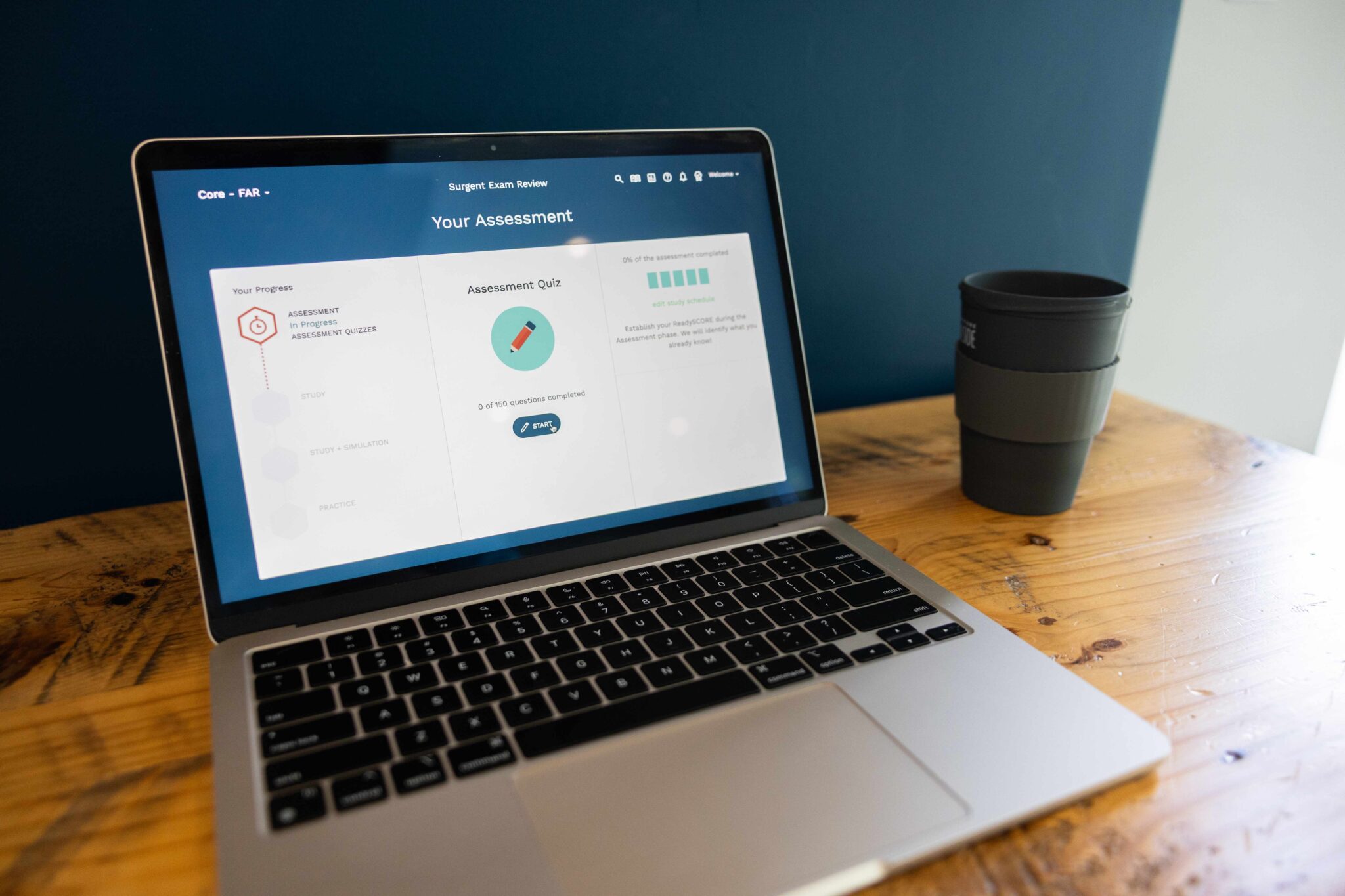 Surgent CPA dashboard