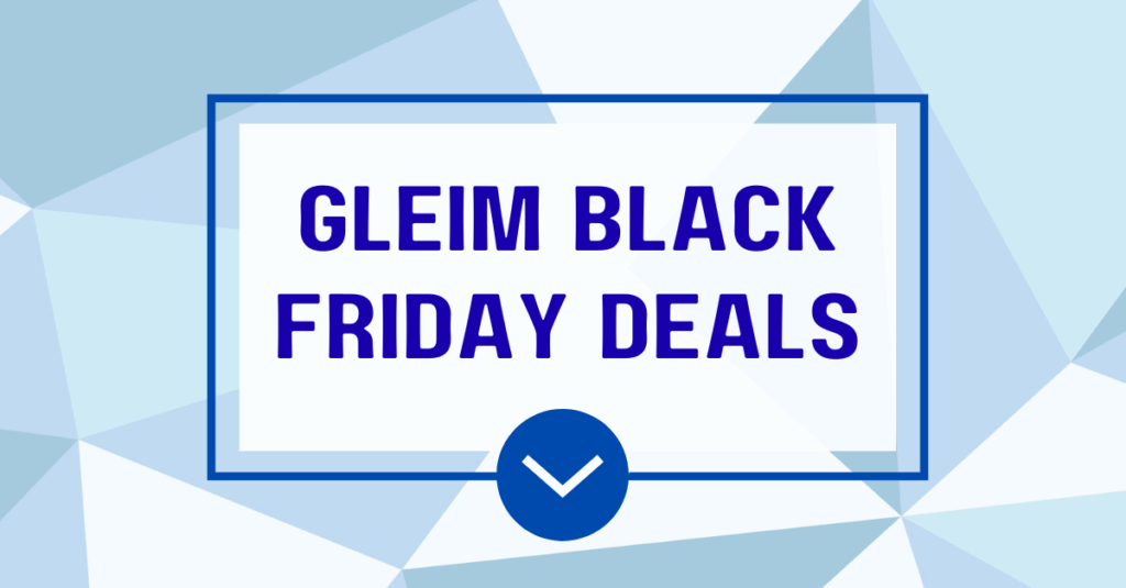 Gleim Black Friday 2025 Sale: Deals Up to 50% Off