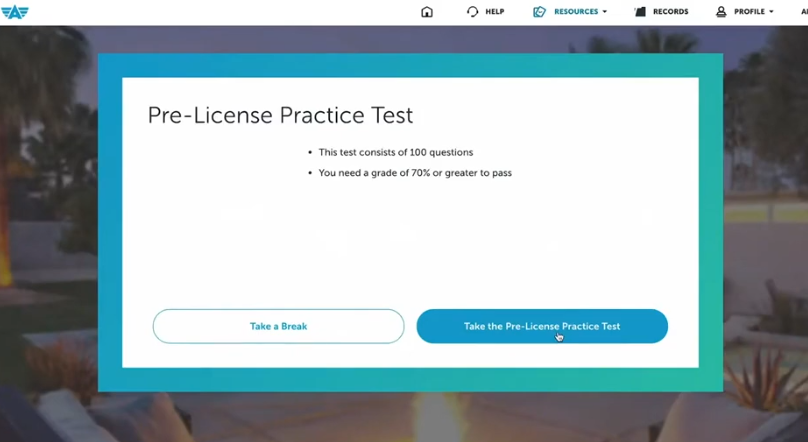 Aceable Agent pre-license practice test