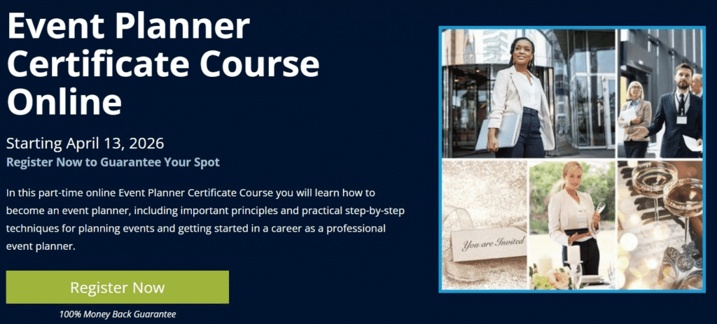 IAP event planner certificate