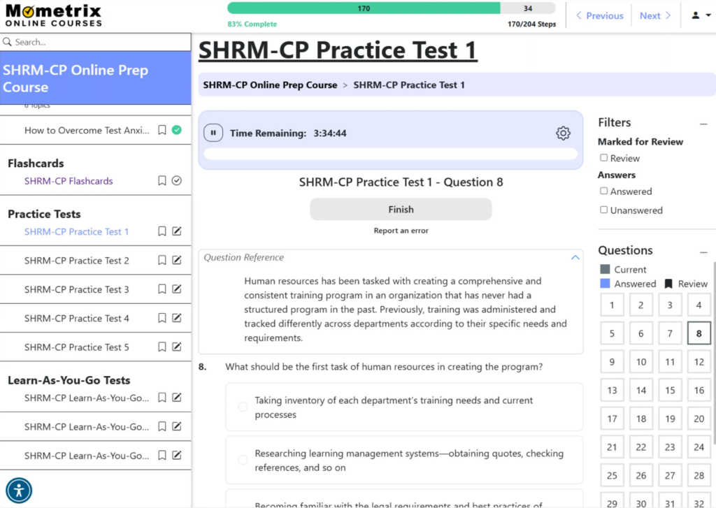 Mometrix SHRM