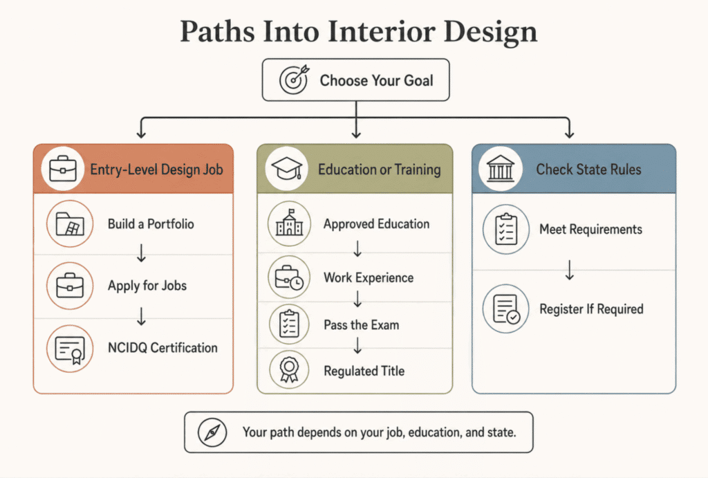 Interior design career salary and job outlook