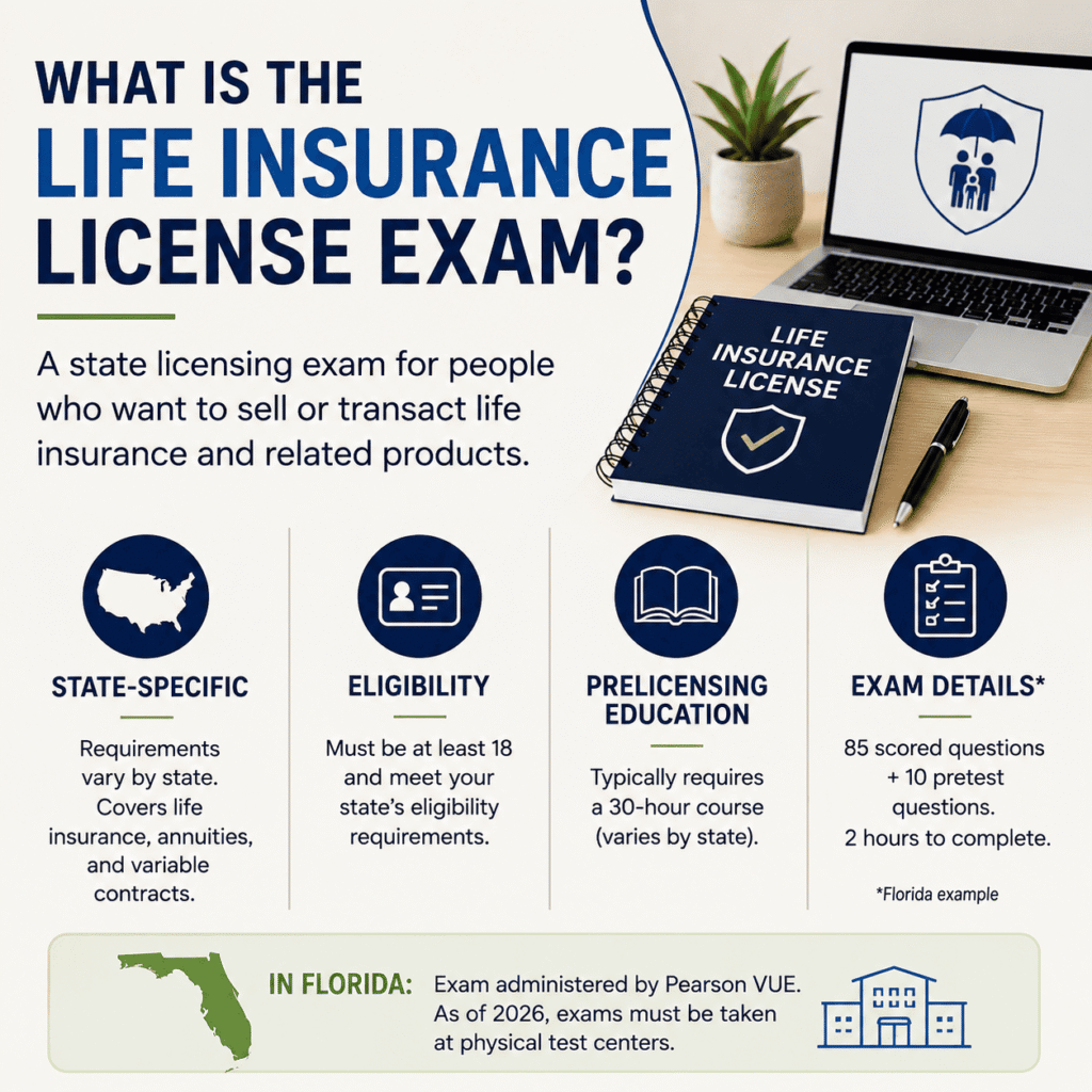 Life Insurance License Exam Info