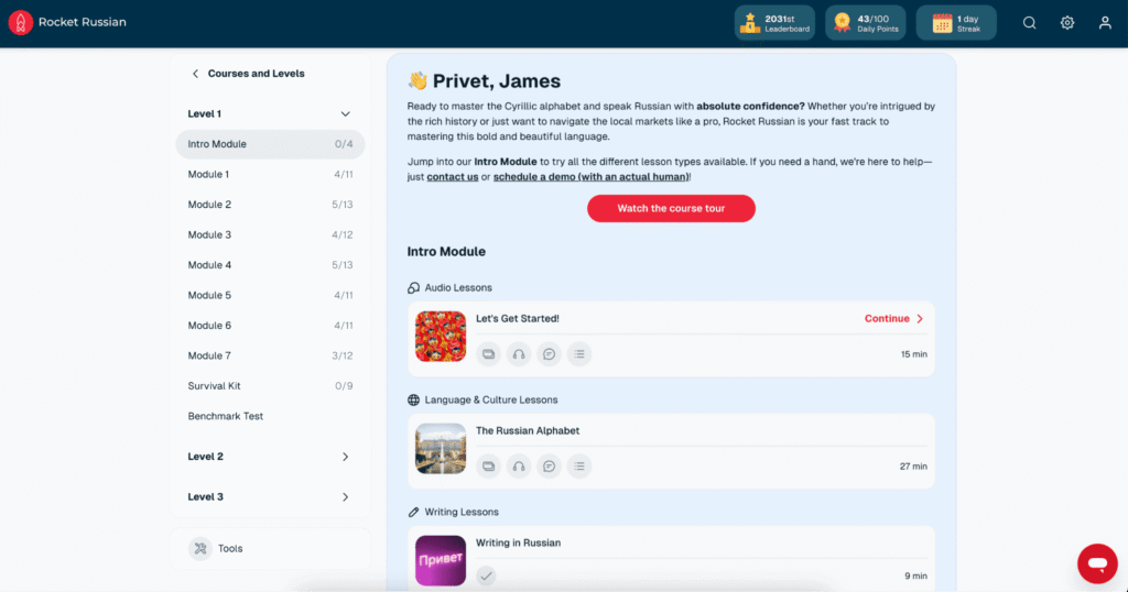 Rocket Languages Review Info1