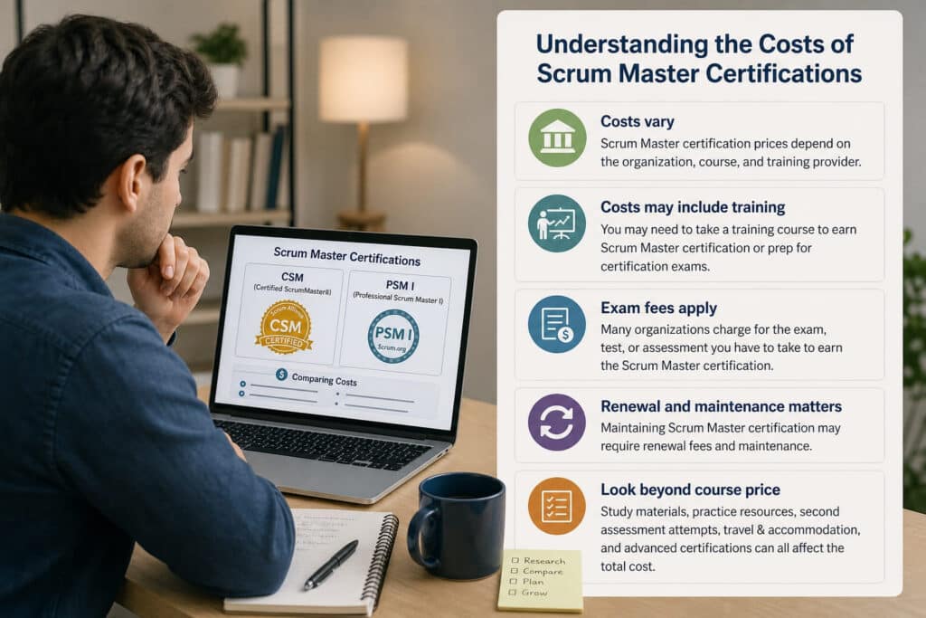 Scrum Master Certification Cost