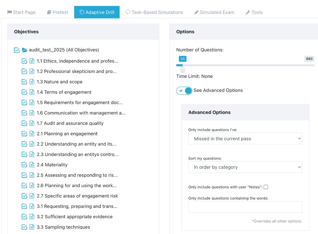 Lambers CPA adaptive drill questions