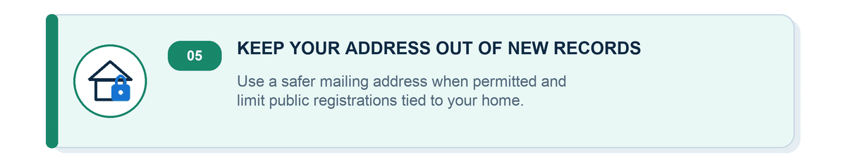 Keep Your Address Out of New Public Records