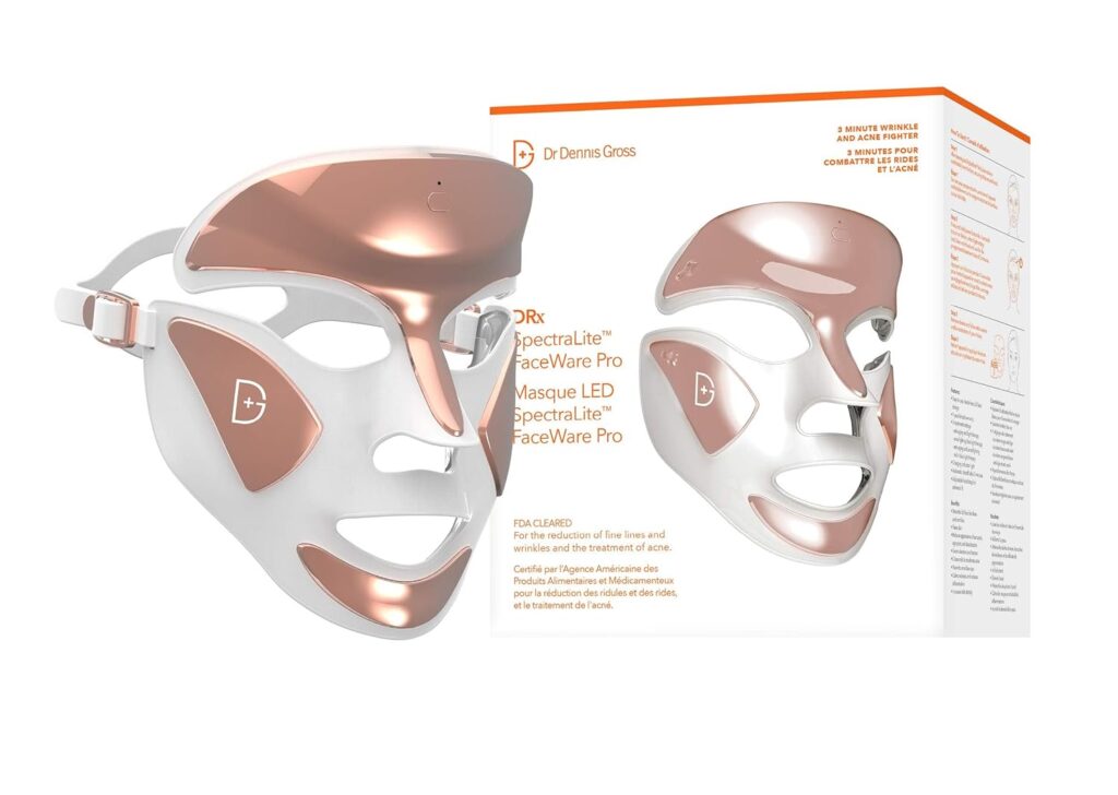 the dr dennis spectraite faceware pro mask and box