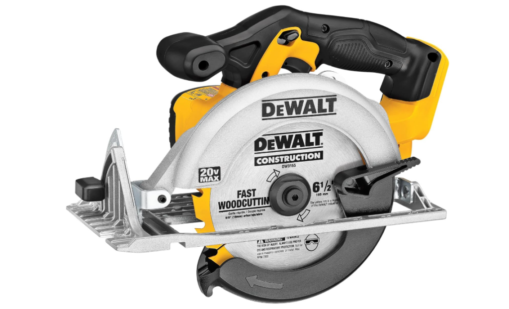 photo of the DEWALT 20V MAX Circular Saw