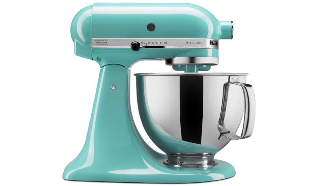 photo of KitchenAid Artisan Stand Mixer in Aqua Sky
