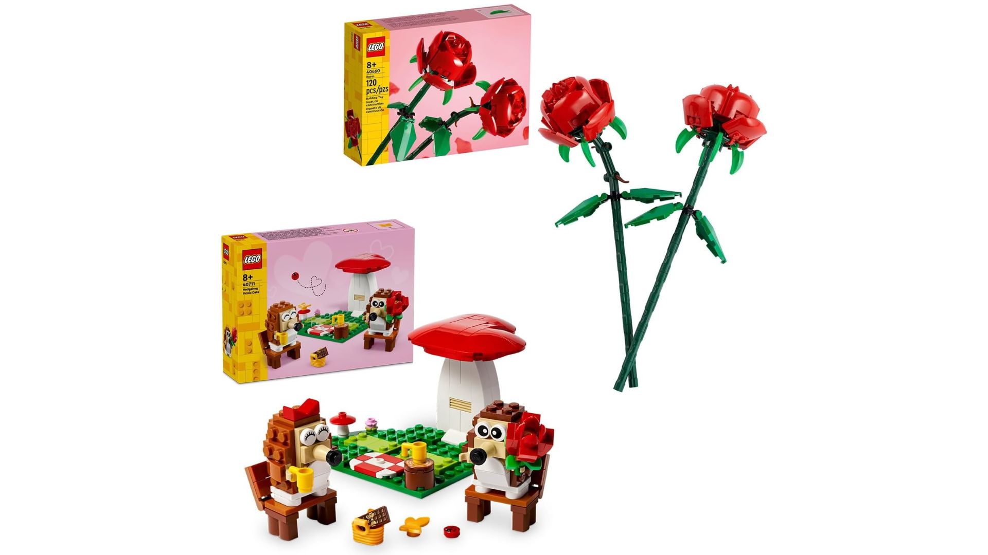 Forget chocolates & gift this LEGO rose bundle for Valentine's Day