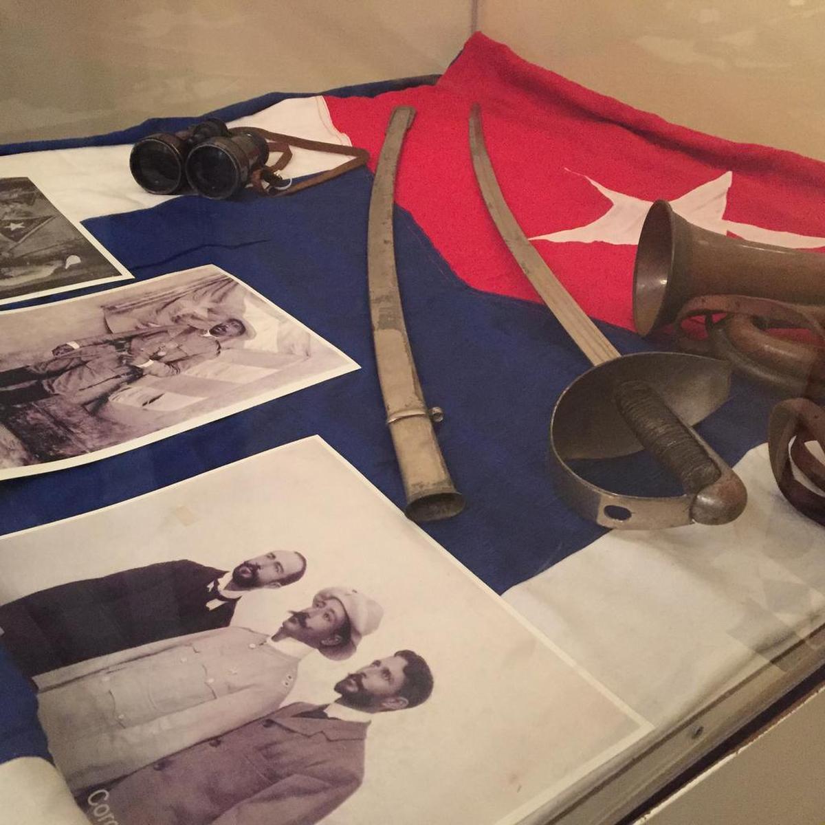 Objects in the collection of the San Carlos Institute in Key West.