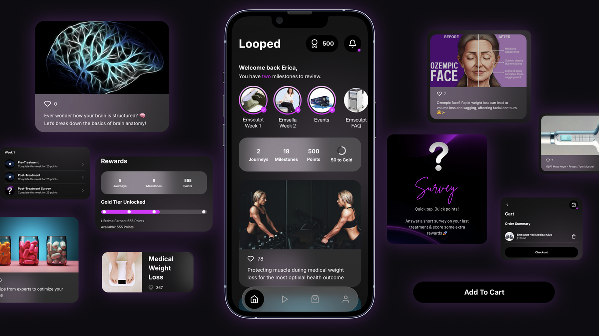 Looped app