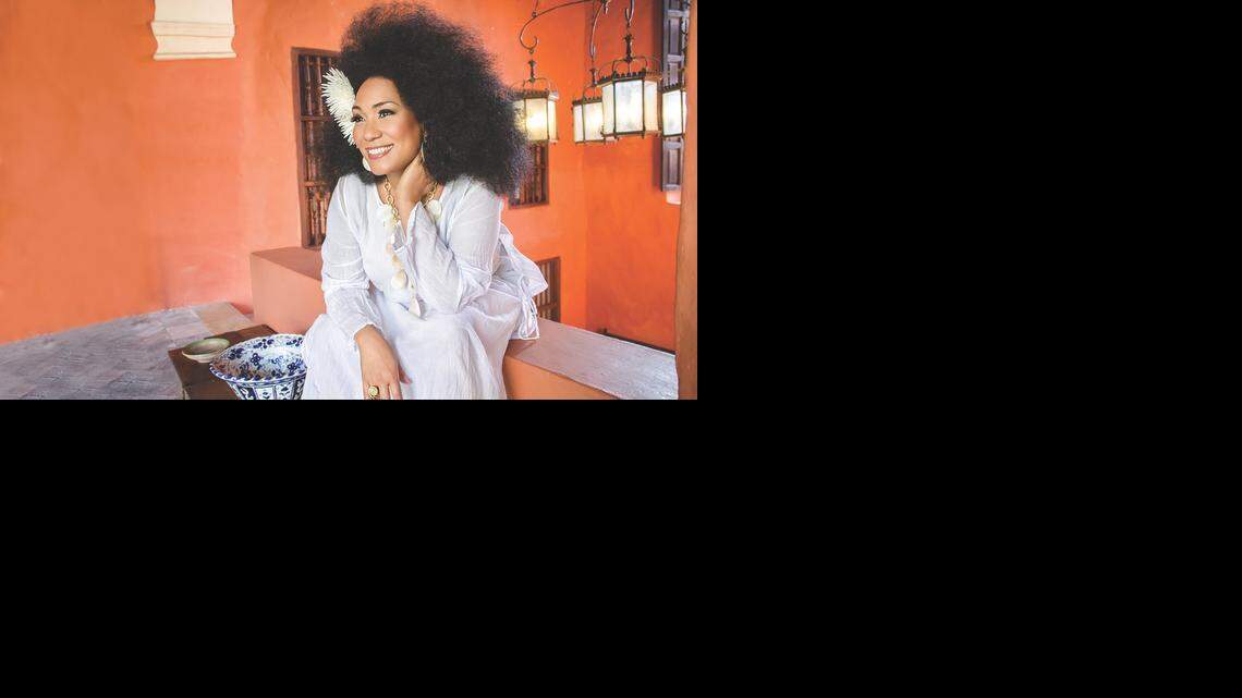 
Cuban singer Aymée Nuviola 
