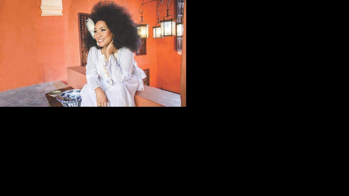 
Cuban singer Aymée Nuviola 
