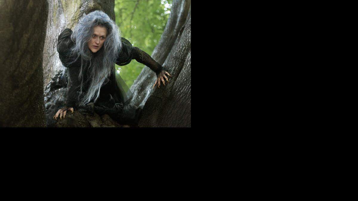 
‘Into the Woods’: Meryl Streep stars as the troublesome witch.
