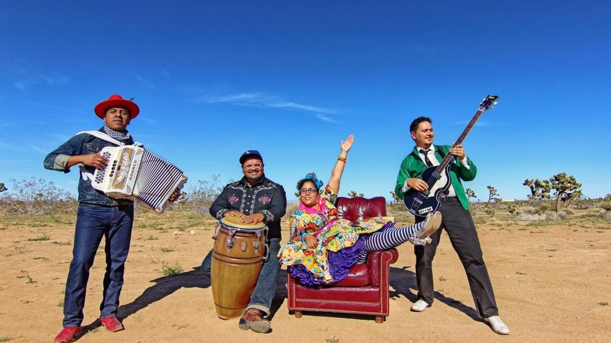 Los Angeles based La Santa Cecilia’s latest album is “Buenaventura.” The group’s songs, from human rights anthems to zany celebrations of Mexican culture, are hitting home in this election season.