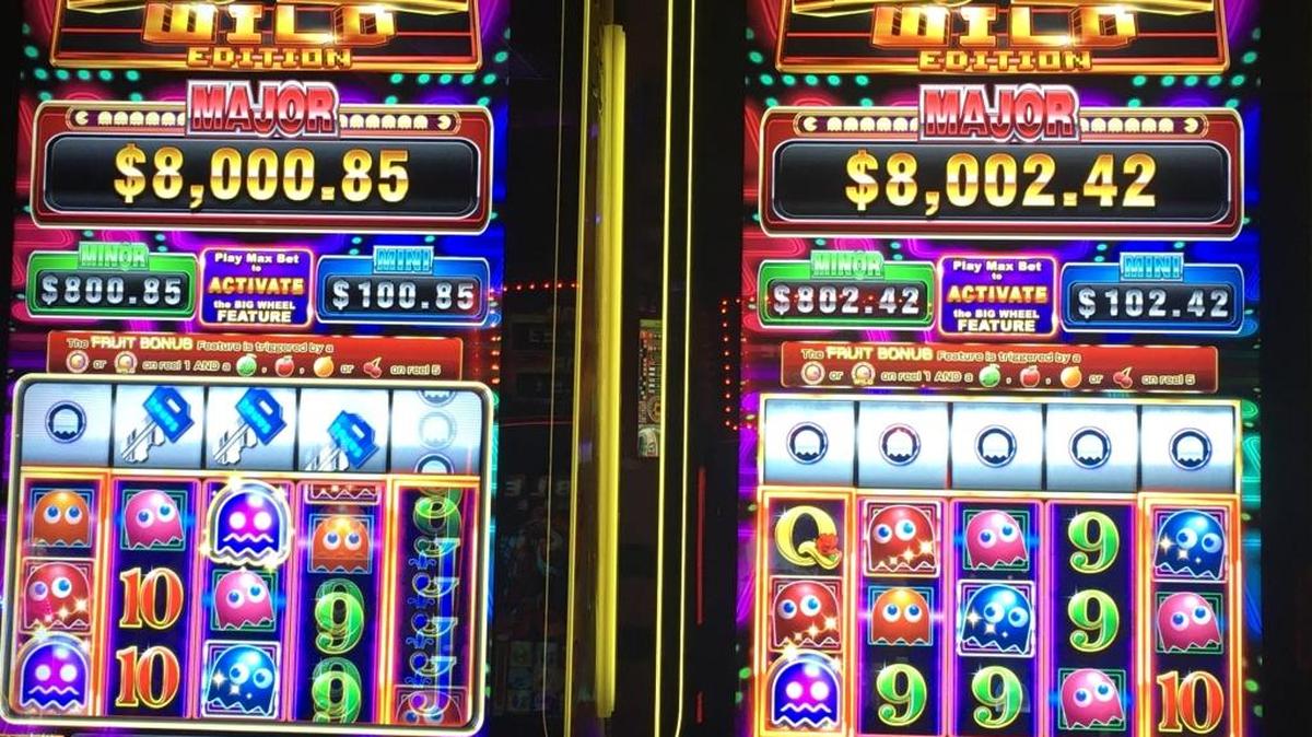 Pac-Man Wild slot machines are at the Seminole Hard Rock Hotel & Casino in Hollywood.
