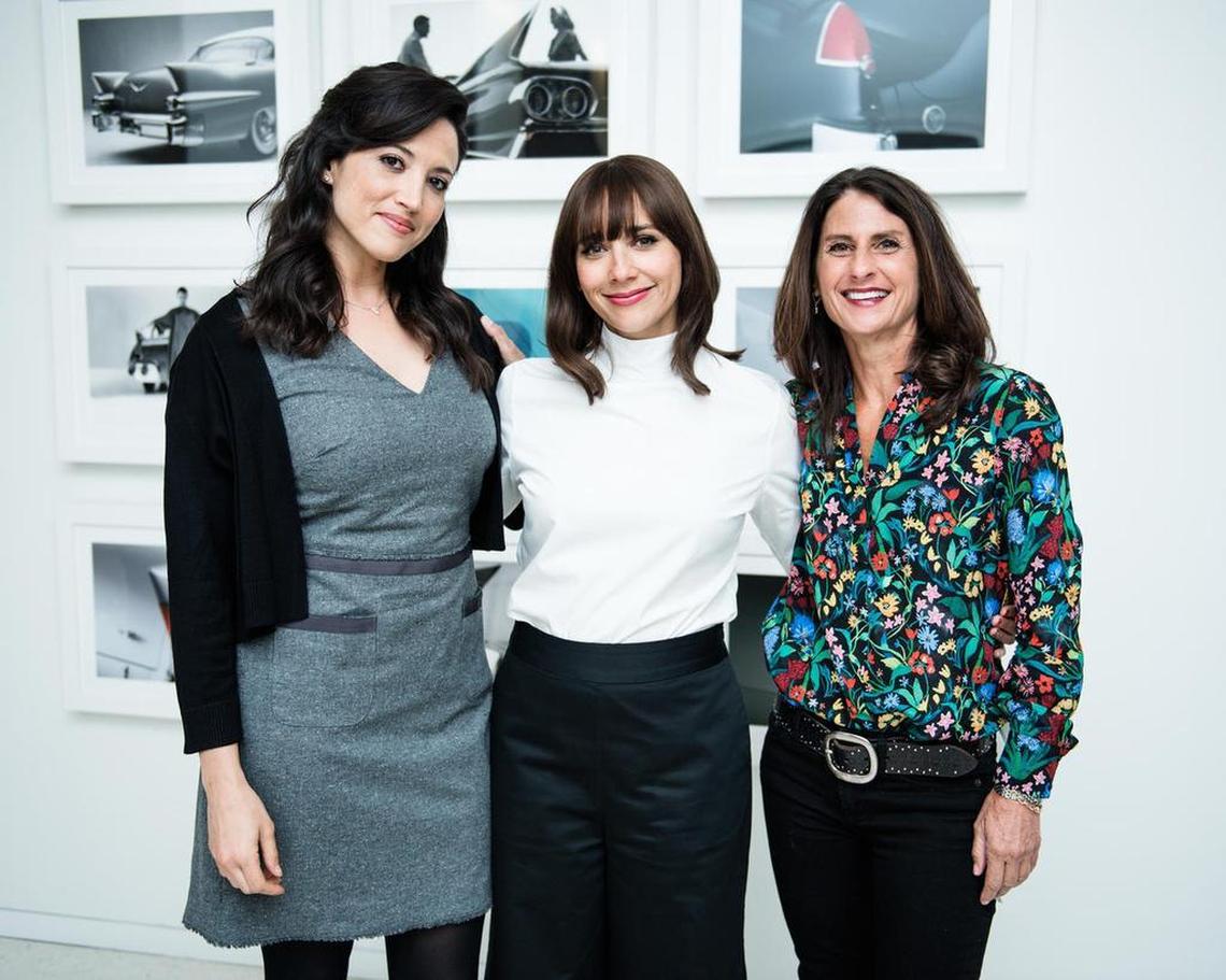 Ronna Gradus, Rashida Jones and Jill Bauer are the creators of ‘Hot Girls Wanted: Turned On.’ Says Bauer: ‘We know there’s a bigger picture here — anthropological, psychological, sociological.’