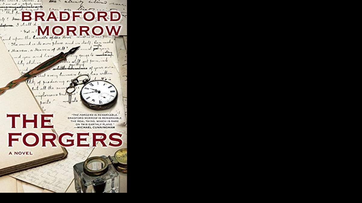 
The Forgers. Bradford Morrow. Mysterious Press. 258 pages. $24.
