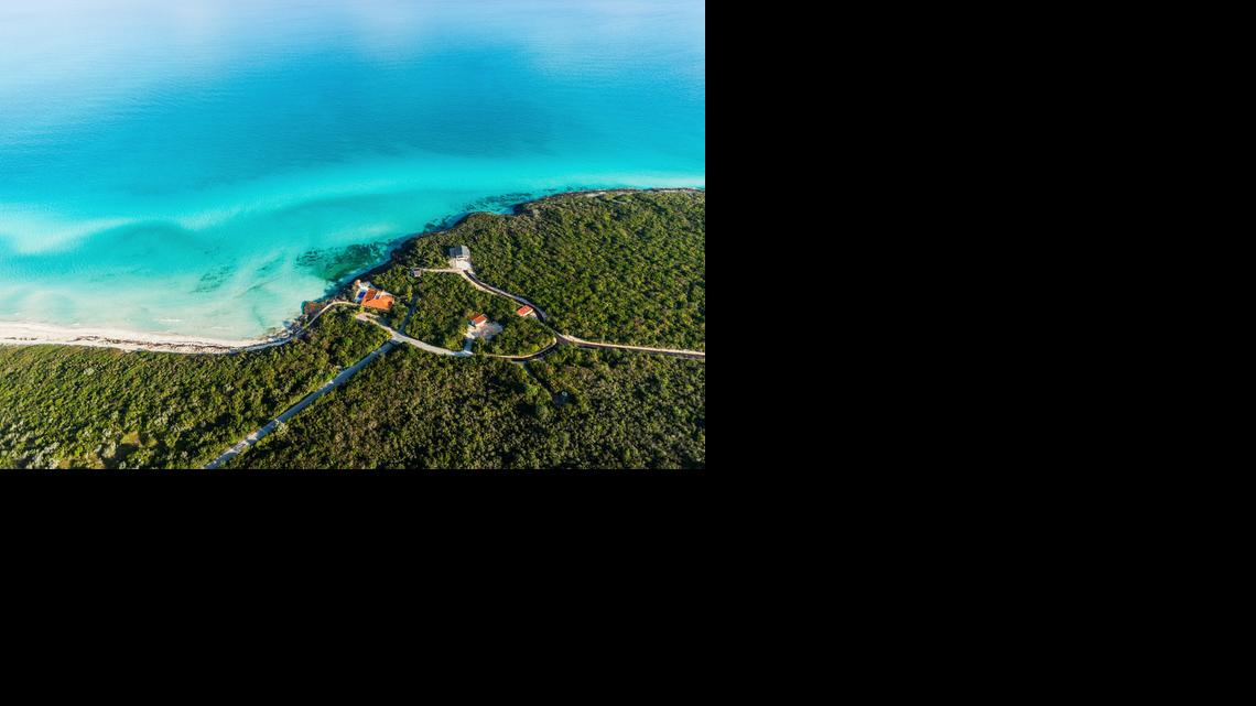 
The white sands of Playa Perla Blanca in Cayo Santa Maria in central Cuba. 
