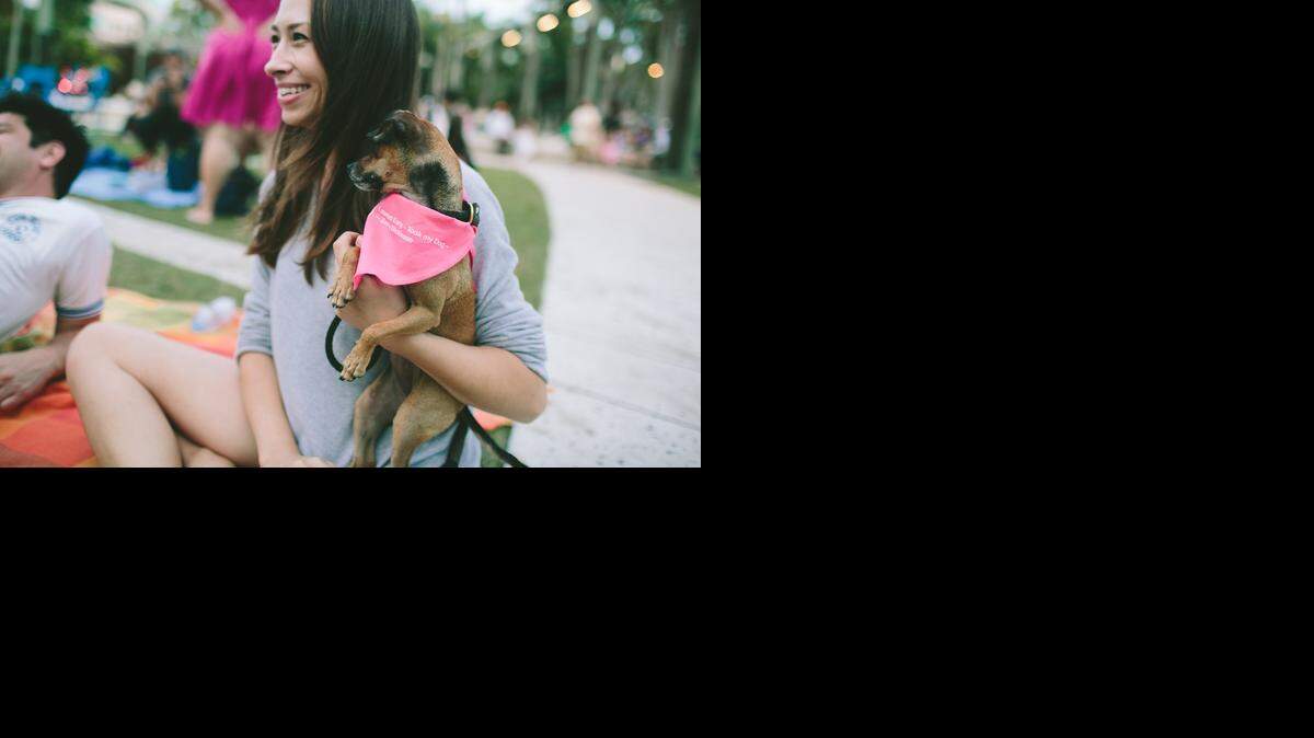 
Bring your dog (and books to trade) at Dogleggers from 1-5 p.m. Sunday at Collins Park in Miami Beach.
