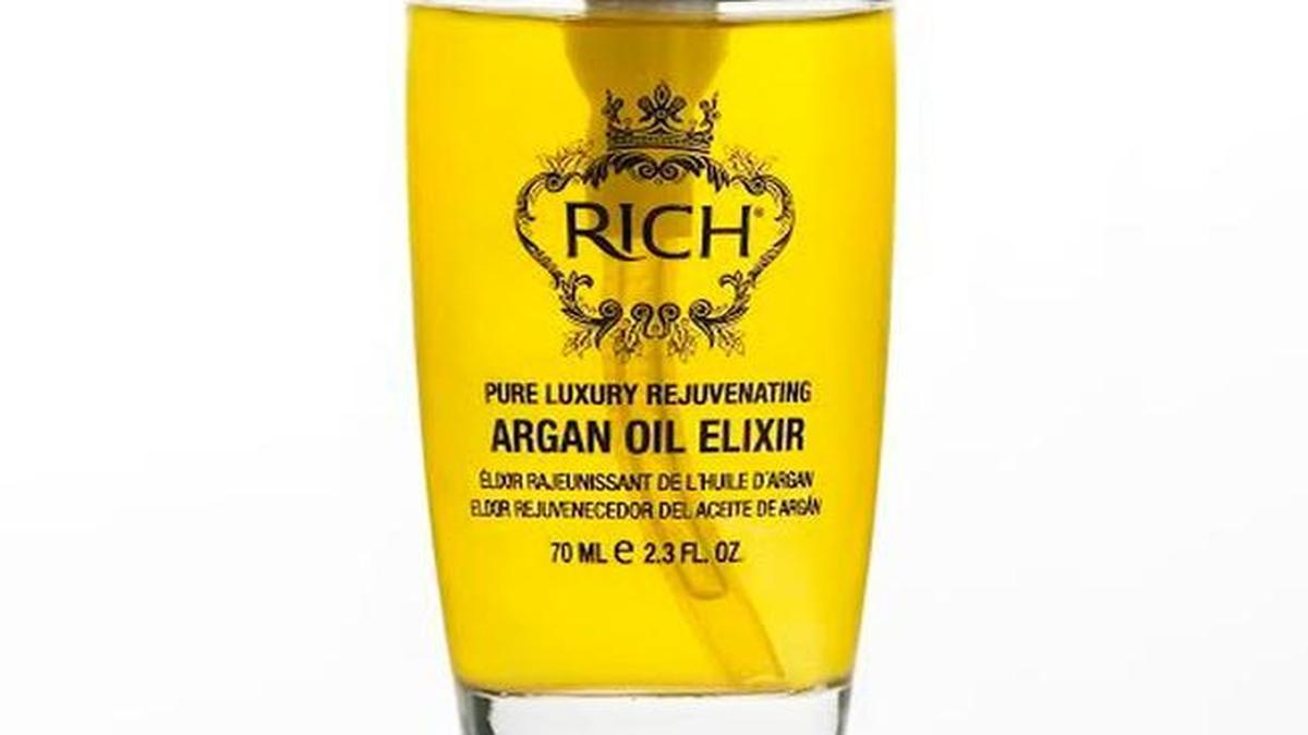 
Rich hair product with argan oil
