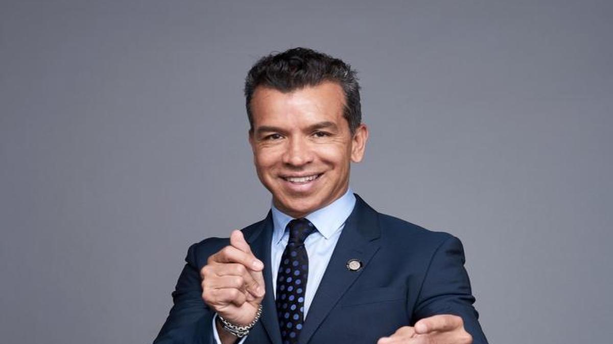Choreographer Sergio Trujillo poses for a portrait at the 2016 Tony Awards Meet The Nominees Press Reception on May 4, 2016 in New York City.