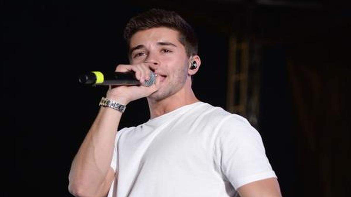 
Jake Miller performs at Y100s Jingle Ball Village, Y100s Jingle Ball 2014 official pre-show at BB&T Center. 
