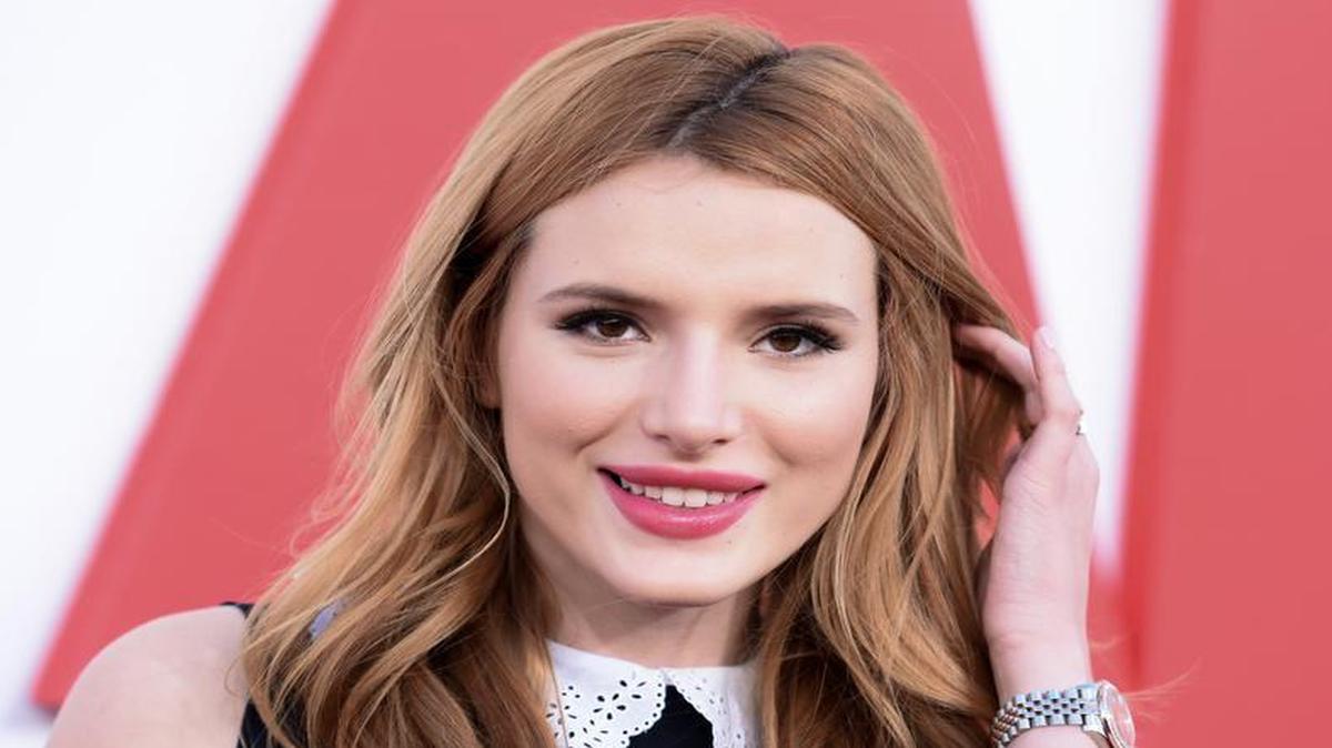 Actress Bella Thorne attends the LA Premiere of “Alvin and the Chipmunks: The Road Chip” held at the Zanuck Theater on Saturday, Dec. 12, 2015, in Los Angeles.