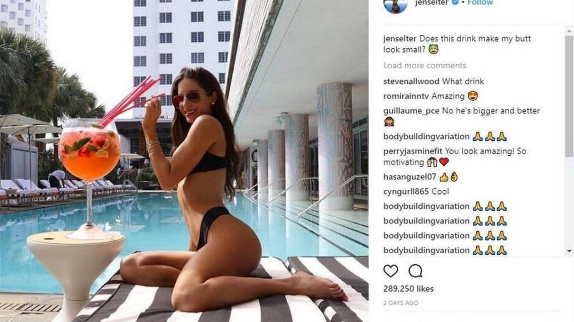 Fitness model Jen Selter was kicked off an American Airlines flight on Jan. 27, 2018, at Miami International Airport.