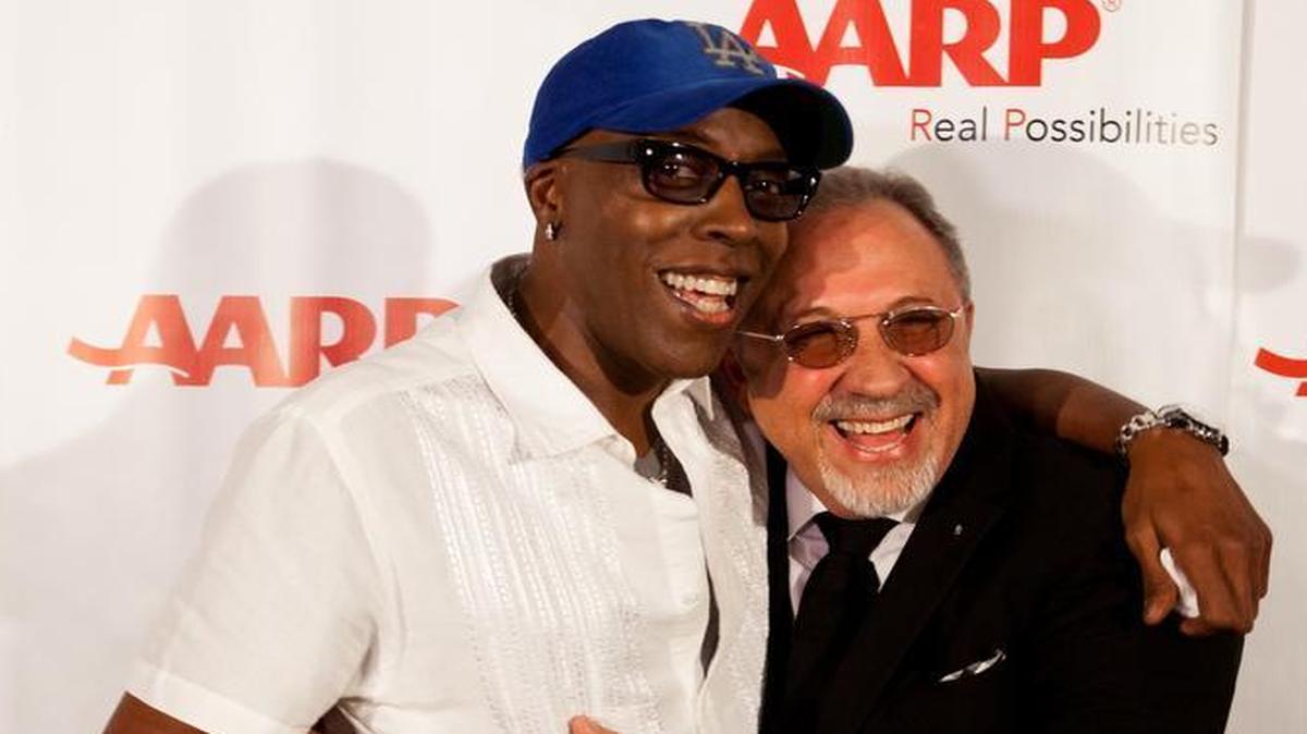 
Arsenio Hall and Emilio Estefan
