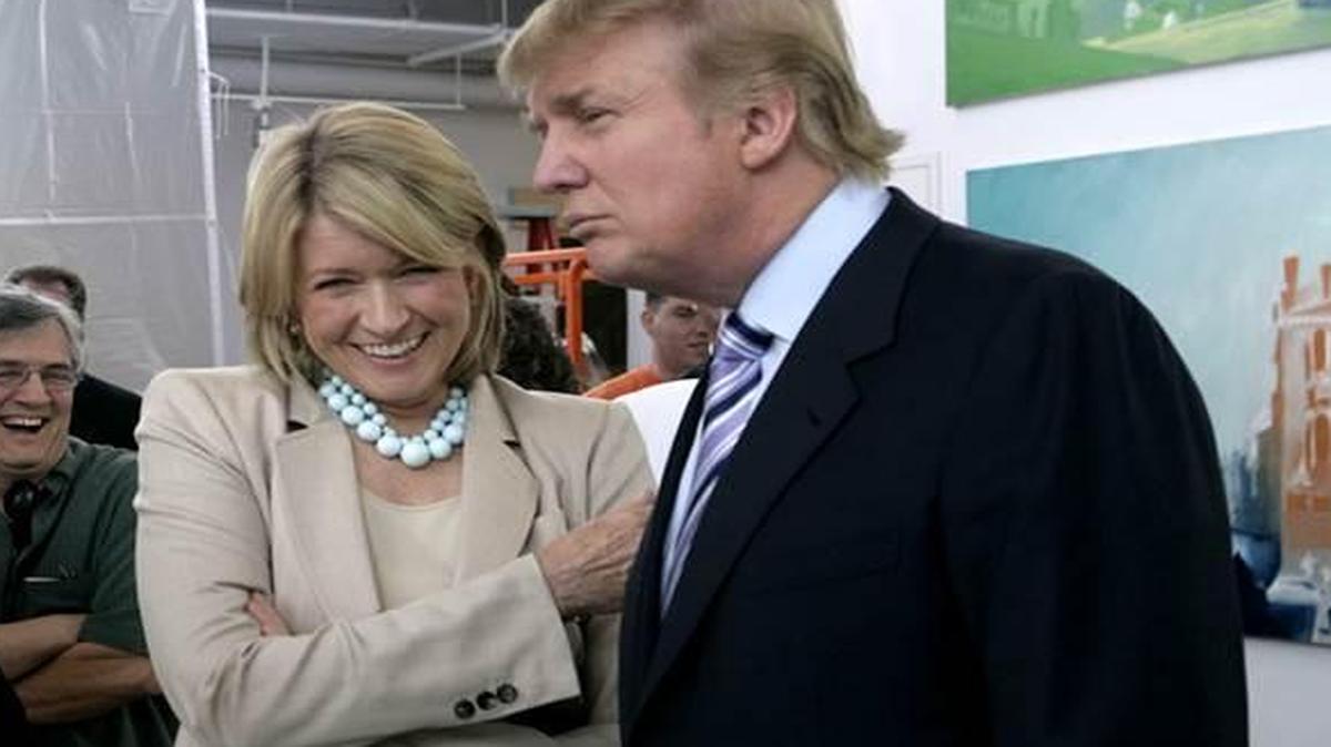 Stewart and Trump