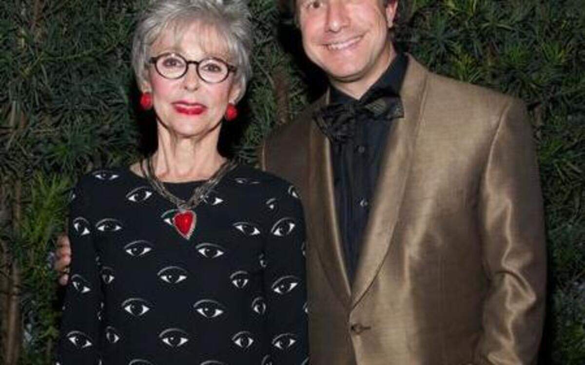 
Rita Moreno and artist Paul T. Lehr at a YoungArts event in Miami

