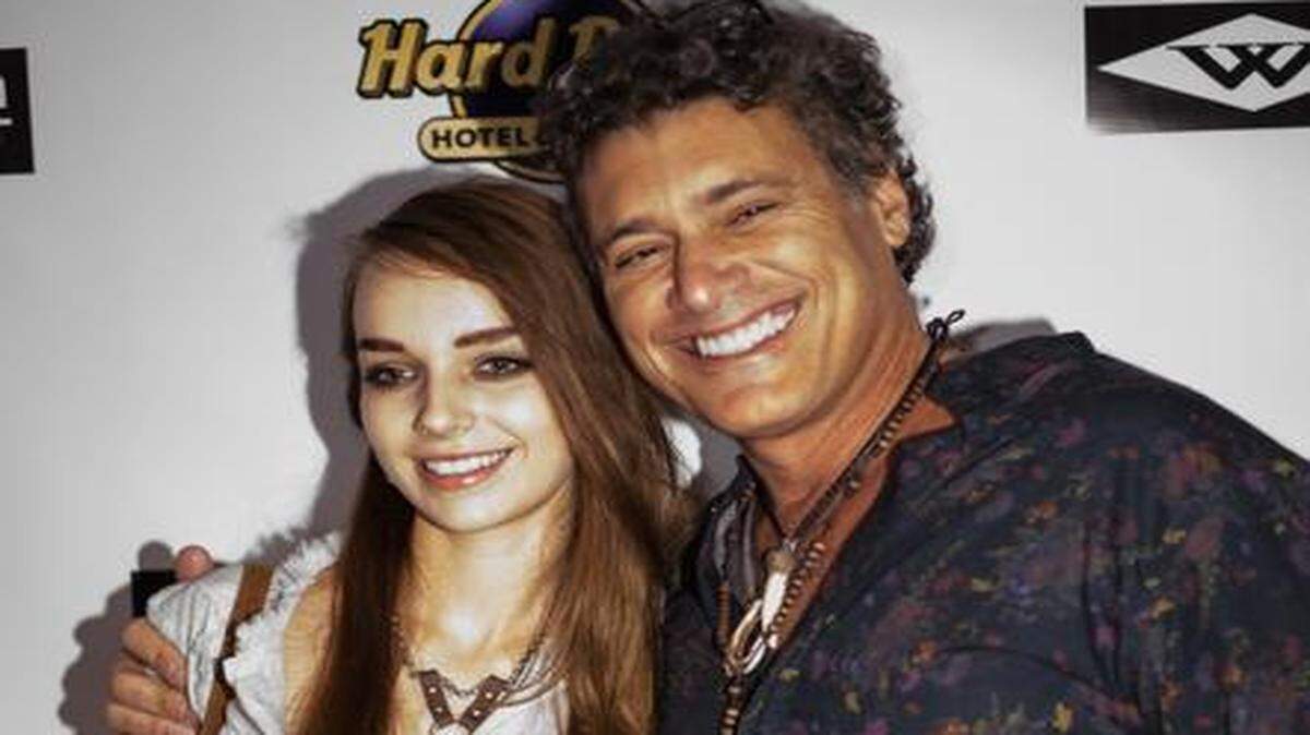 
Loudon and Bauer at Lookalike premiere
