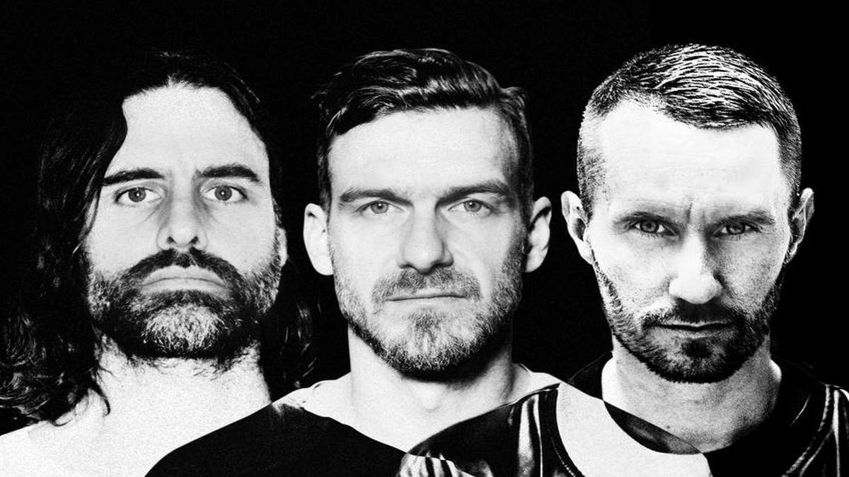 Andrew Wyatt, Pontus Winnberg and Christian Karlsson, the trio behind indie band Miike Snow