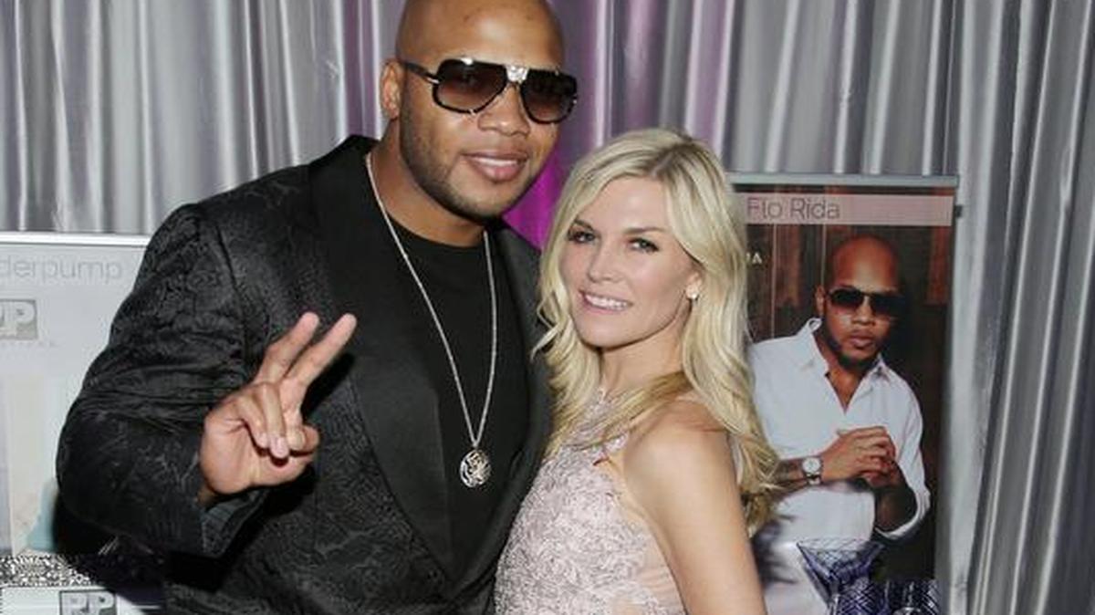 Flo Rida and Tinsley Mortimer at the Blacks’ gala in 2014